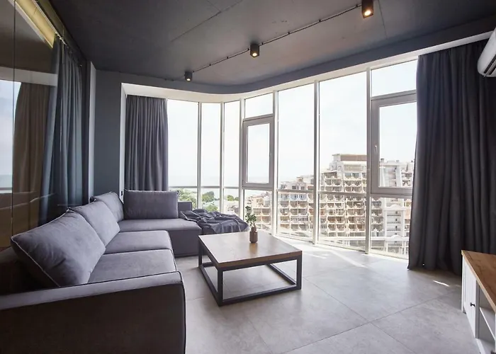 Gagarin Plaza Luxury Sea View 아파트 *