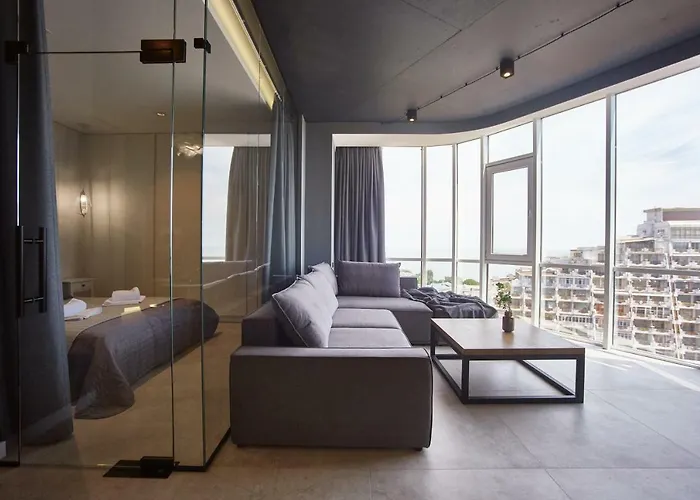 Gagarin Plaza Luxury Sea View 아파트 *