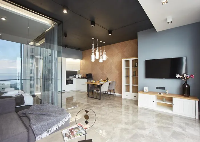 Gagarin Plaza Luxury Sea View Апартаменты Одесса